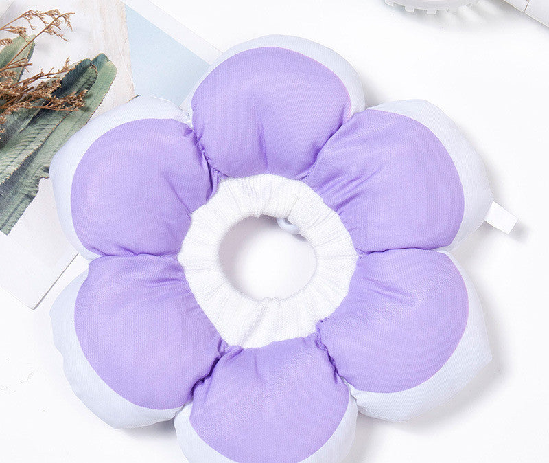 Cute Flower Elizabeth Circle Pet Collar