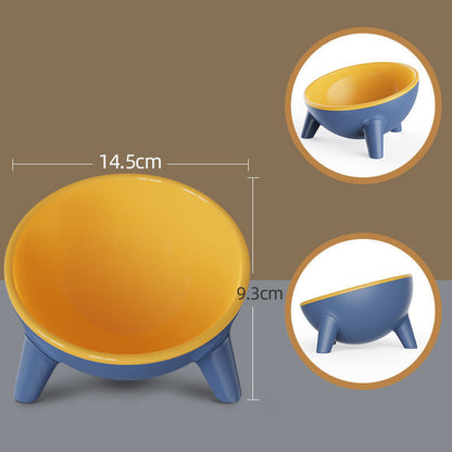 Nordic Style Pet Feeding Bowl with Stand for Cats & Dogs