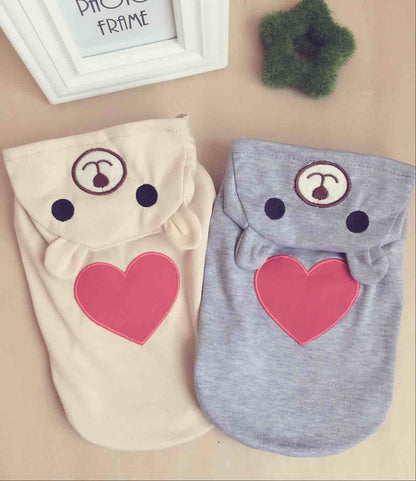 Summer Pet Clothes - Love Bears Transforming Apparel