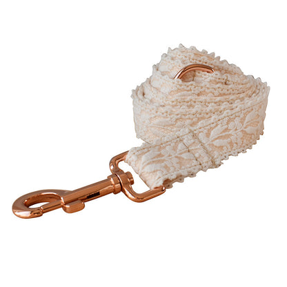 Leaf Lace Pet Collar - Stylish & Elegant