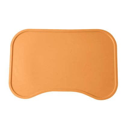 Waterproof Dog Food Mat - Non-Slip Silicone Mat for Food & Water