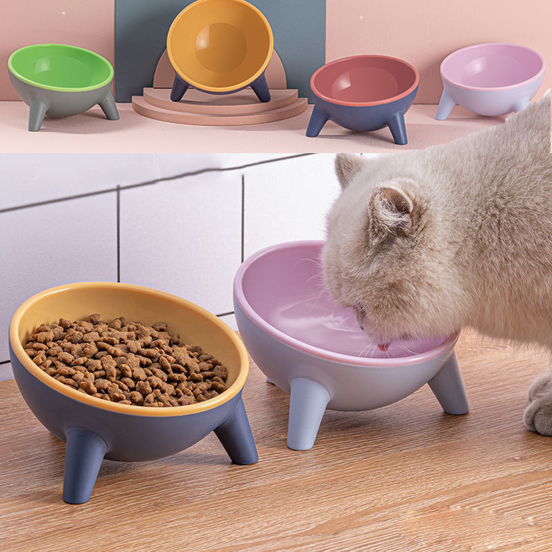 Nordic Style Pet Feeding Bowl with Stand for Cats & Dogs