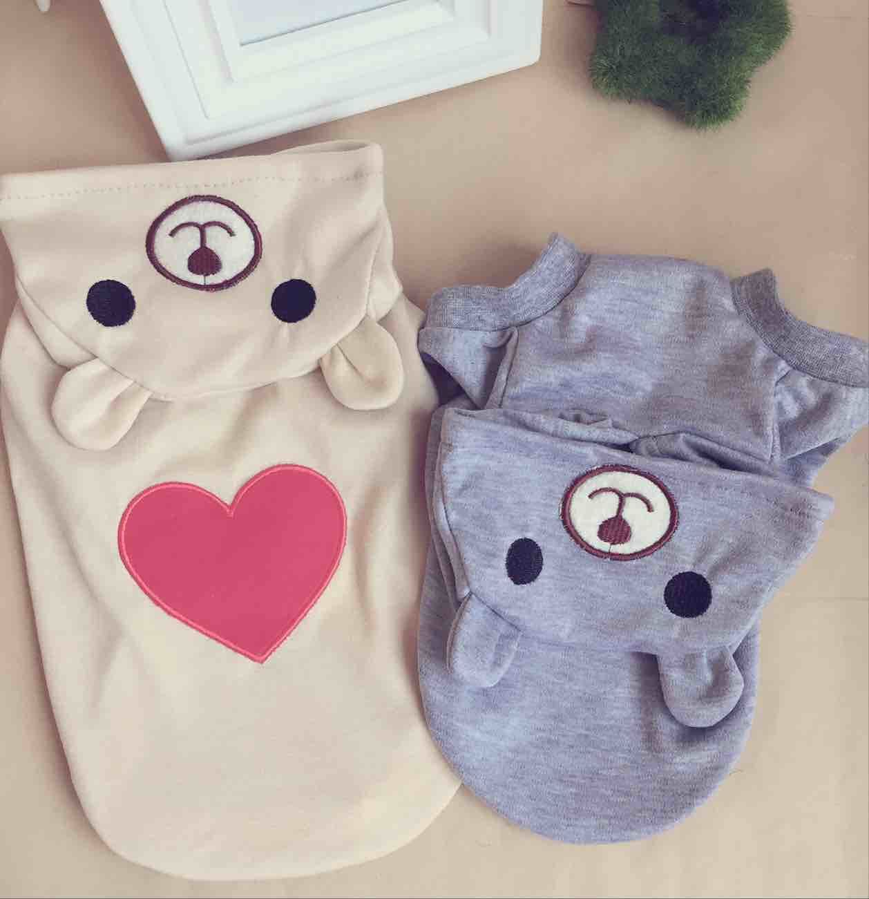 Summer Pet Clothes - Love Bears Transforming Apparel