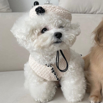 Sombrero de mascotas de punto - accesorio acogedor para perros y gatos