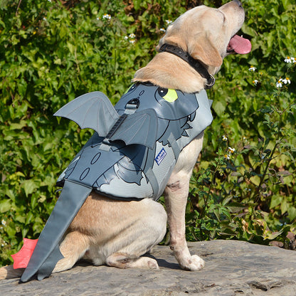 Traje de baño para perros de dragón volador - ropa de baño de cosplay divertida para mascotas