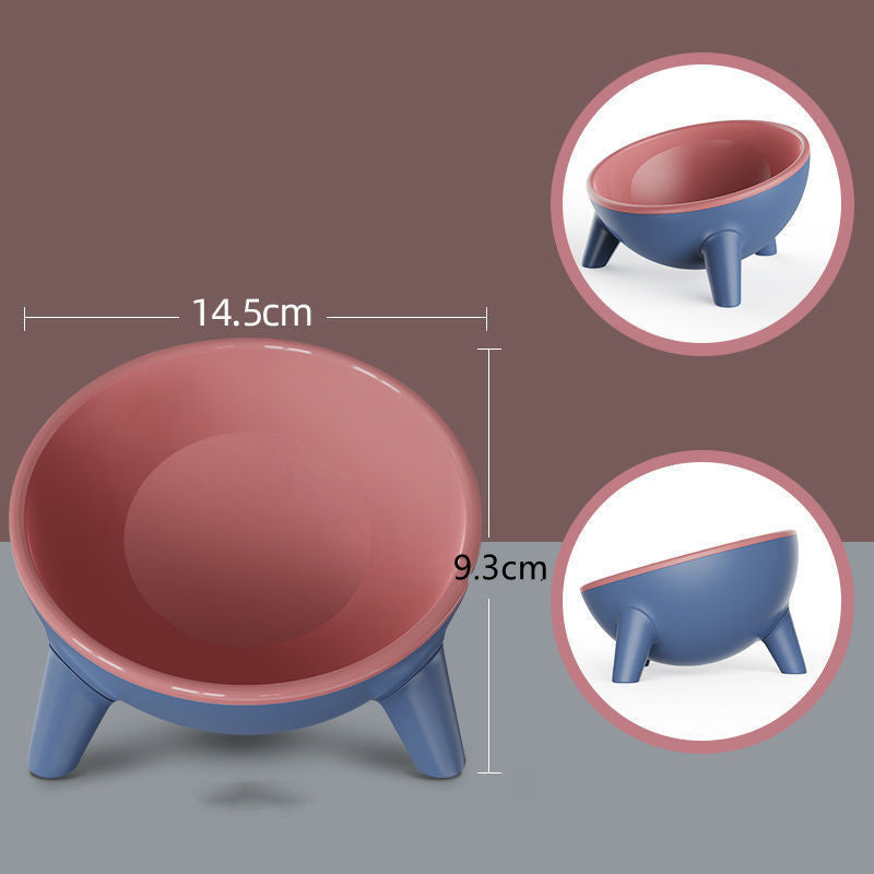 Nordic Style Pet Feeding Bowl with Stand for Cats & Dogs