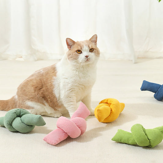 2PCS | 5PCS - Premium Natural Cotton Rope Toy - Knotted Pull & Chew Toy